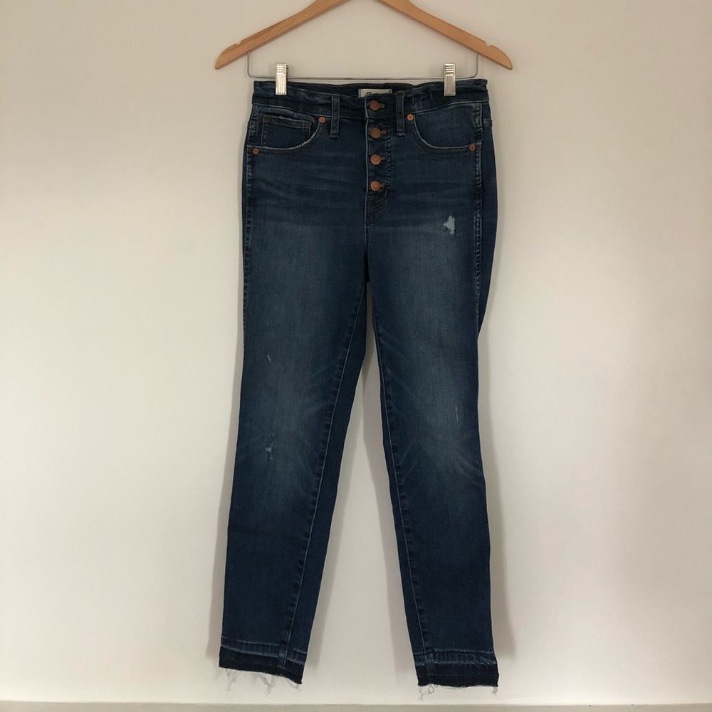 Madewell 10” High Rise Skinny
